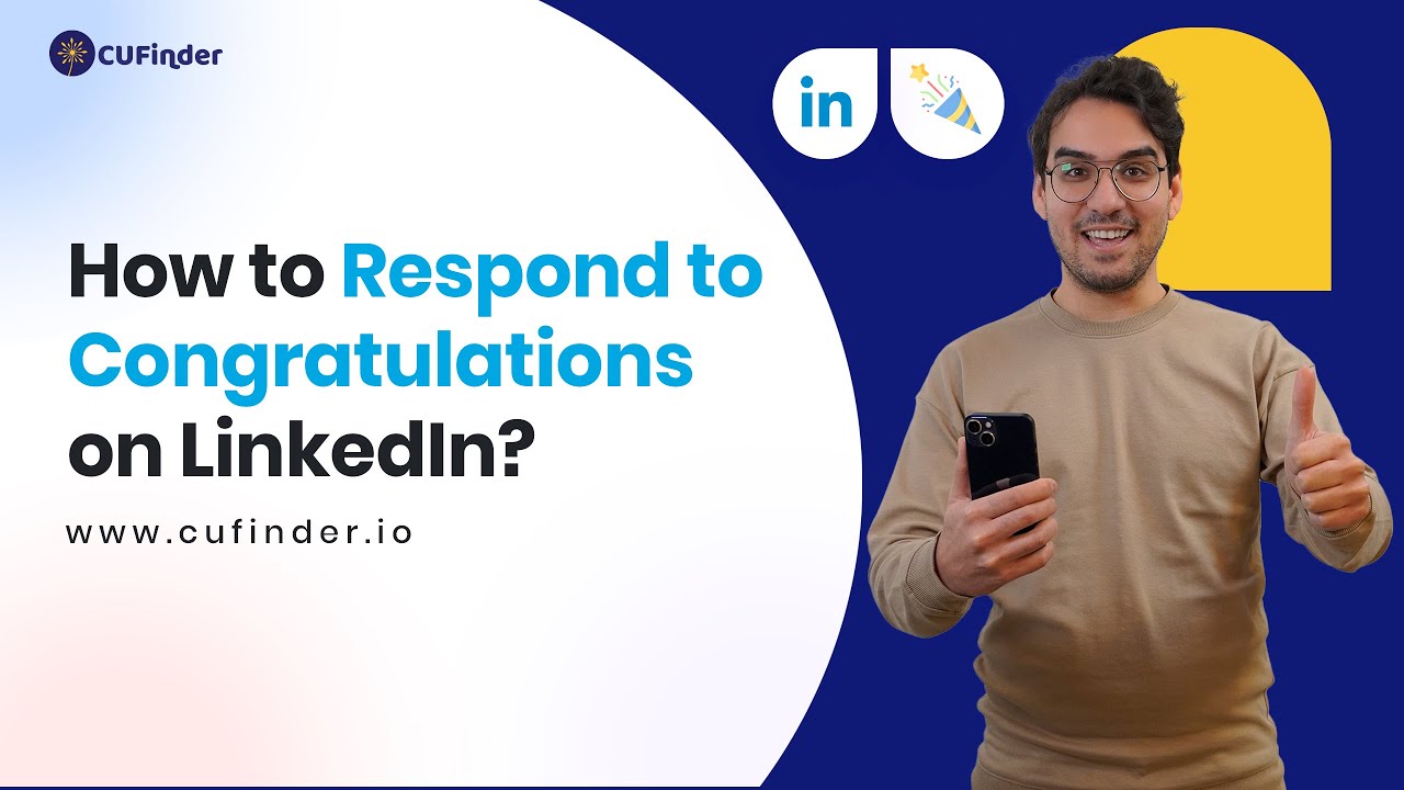 good linkedin answers to congratulations when its a friend