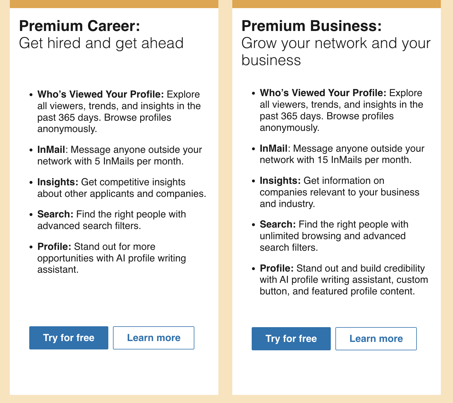 is linkedin premium worth it c 3